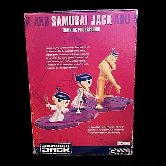 Cartoon Network Samurai Jack Training Progression Statue Maquette Fig 399/2500 - Picture 4 of 13